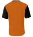 A4 N3016 - Legend Soccer Jersey in Orange/ black back view
