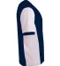 A4 N3017 - Premier Soccer Jersey NAVY/WHITE side view