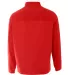 A4 NB4261 - League Youth Full Zip Jacket SCARLET/ WHITE back view