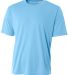 A4 N3402 - Basic Sprint Tee in Light blue front view