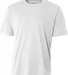 A4 N3402 - Basic Sprint Tee WHITE front view
