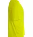 A4 N3402 - Basic Sprint Tee SAFETY YELLOW side view