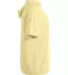 A4 N3408 - Cooling Performance Short Sleeve Hooded LIGHT YELLOW side view