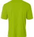 A4 NB3402 - Youth Sprint Basic Tee LIME back view