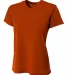 A4 NW3402 - Women's Sprint Short Sleeve V-neck ATHLETIC ORANGE front view