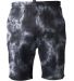 Independent Trading Co. PRM50STTD Tie-Dyed Fleece  Tie Dye Black front view
