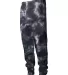 Independent Trading Co. PRM50PTTD Tie-Dyed Fleece  Tie Dye Black side view