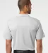 Adidas Golf Clothing A508 Heathered Colorblock 3-S Grey Two Heather/ Black Heather back view