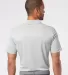 Adidas Golf Clothing A508 Heathered Colorblock 3-S Grey Two Heather/ Collegiate Royal Heather back view