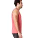 Next Level Apparel 7433 Adult Inspired Dye Tank in Guava side view