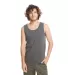Next Level Apparel 7433 Adult Inspired Dye Tank in Lead front view