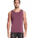 Next Level Apparel 7433 Adult Inspired Dye Tank in Shiraz front view