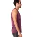 Next Level Apparel 7433 Adult Inspired Dye Tank in Shiraz side view