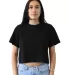 Next Level Apparel 1580 Ladies' Ideal Crop T-Shirt BLACK front view