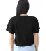 Next Level Apparel 1580 Ladies' Ideal Crop T-Shirt BLACK back view