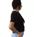 Next Level Apparel 1580 Ladies' Ideal Crop T-Shirt BLACK side view