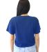 Next Level Apparel 1580 Ladies' Ideal Crop T-Shirt ROYAL back view