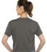 Next Level Apparel 1580 Ladies' Ideal Crop T-Shirt in Dark grey back view