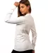 Next Level Apparel 1801 Unisex Ideal Heavyweight L WHITE side view