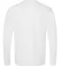 Next Level Apparel 1801 Unisex Ideal Heavyweight L WHITE back view