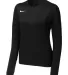 Nike 897021  Ladies Dry Element 1/2-Zip Cover-Up Black front view