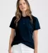 Tultex 401 - Women's Sport Polo Navy front view