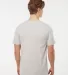 Tultex Premium 502 - Premium Cotton Tee in Silver back view