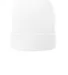 Port & Company CP90L    Fleece-Lined Knit Cap in White front view