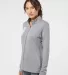 Adidas Golf Clothing A483 Women's 3-Stripes Double Grey Three/ White side view