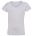 3362 ALSTYLE Girl Sheer Jersey Full Length T Athletic Heather front view