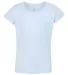 3362 ALSTYLE Girl Sheer Jersey Full Length T Powder Blue front view