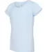 3362 ALSTYLE Girl Sheer Jersey Full Length T Powder Blue side view