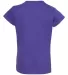 3362 ALSTYLE Girl Sheer Jersey Full Length T Purple back view