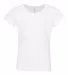 3362 ALSTYLE Girl Sheer Jersey Full Length T White front view