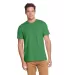 Delta Apparel 12600L   Adult S/S Tee in Kelly front view
