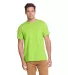 Delta Apparel 12600L   Adult S/S Tee in Lime front view