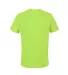 Delta Apparel 12600L   Adult S/S Tee in Lime back view