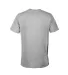 Delta Apparel 12600L   Adult S/S Tee in Athletic heather back view