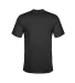Delta Apparel 12603   Adult S/S Tee in Black heather triblend back view