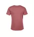 Delta Apparel 14600L   Adult S/S Tee in Red snow heather back view