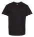 3381 ALSTYLE Youth Retail Short Sleeve Tee Black front view
