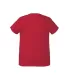 Delta Apparel 19400C   Ladies' Curvy Tee in New red back view