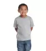 Delta Apparel 65300   Juvenile S/S Tee in Athletic heather front view