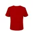 Delta Apparel 65300   Juvenile S/S Tee in New red back view