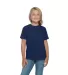 Delta Apparel 65359   Youth Retail Tee in Deep navy front view