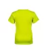 Delta Apparel 65359   Youth Retail Tee in Safety green back view