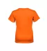 Delta Apparel 65359   Youth Retail Tee in Safety orange back view
