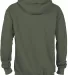 Delta Apparel 90200   7 Ounce 75/25 Hoodie in Moss v8k back view