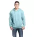 Delta Apparel 90200   7 Ounce 75/25 Hoodie in Pool front view