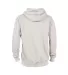 Delta Apparel 90200   7 Ounce 75/25 Hoodie in Oatmeal heather back view
